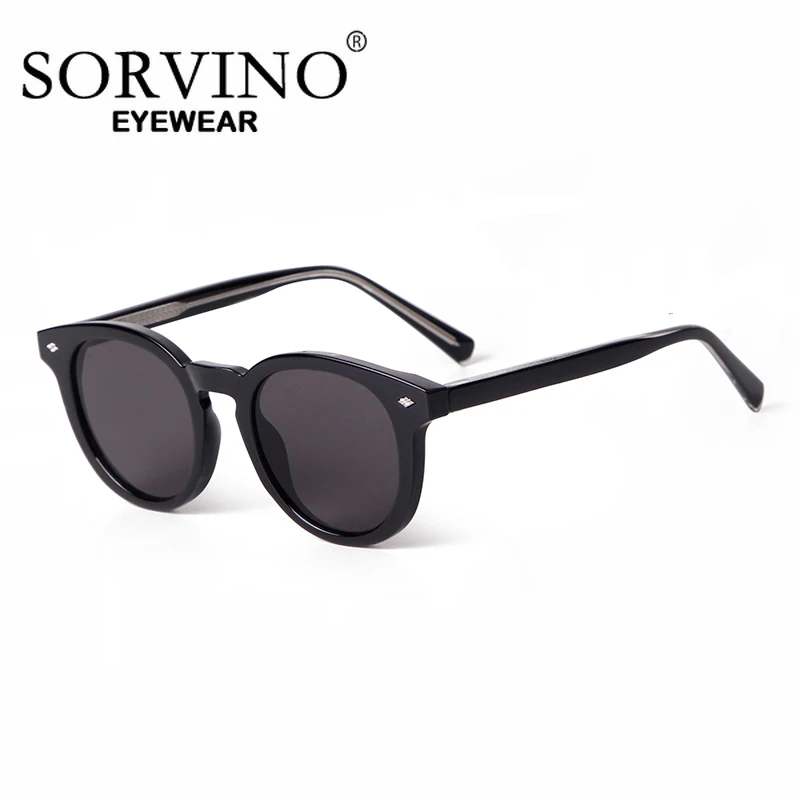 

SORVINO European Fashion Women Men Sunglasses Brand Designer Small Oval UV400 Sun Glasses Vintage Oculos De Sol
