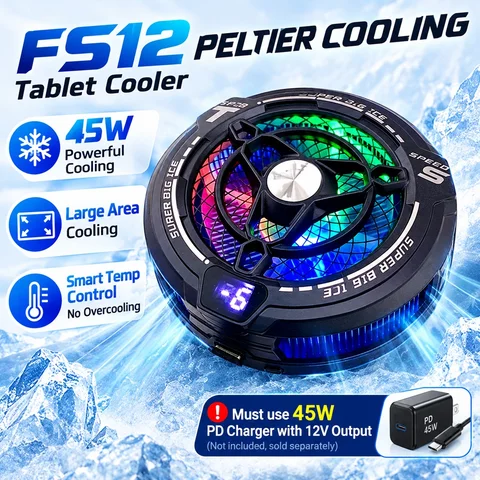 45W Magnetic Tablet and Phone Cooler
