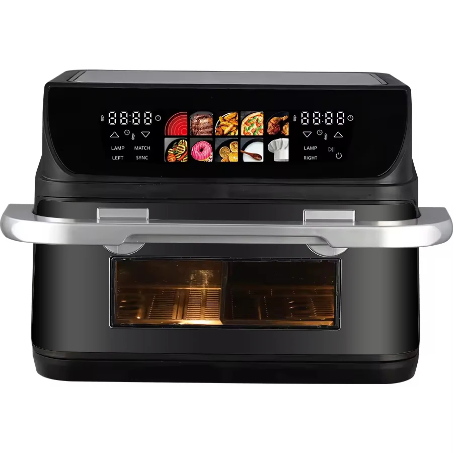 

2026 New Model Multi-functional2025 New Dual Basket Air Fryer 10L Dual Zone Digital Oil-free Double Basket Air Fryer for Home wi