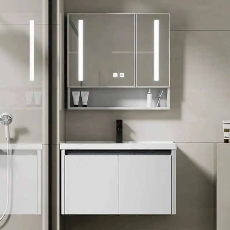 

Mounted Bathroom Storage Cabinet White Luxury Sink Mirror Bathroom Storage Cabinet Organizers Meuble Salle De Bain Furniture