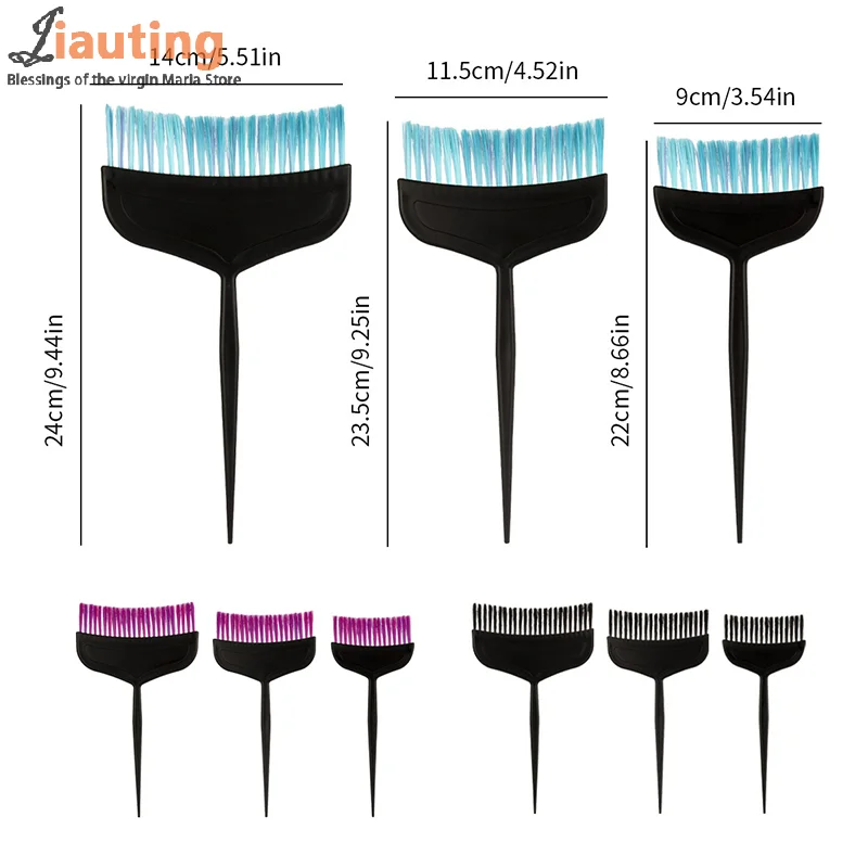 1PC Professional Hair Coloring Brushes Combs Salon Hair Tint Dying Tool Hair Dye Brush Hair Barber Hairdressing Styling Accessor