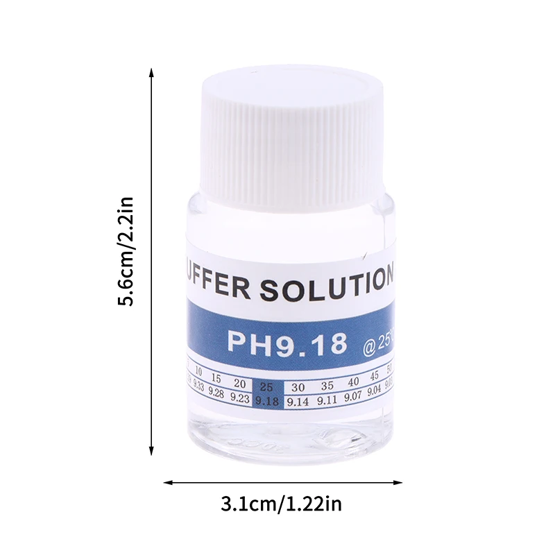 30ML PH Buffer Calibration Solution 1382ppmEC/μS Precise Conductivity Salinity Calibration Solution PH Meter Buffering Agent