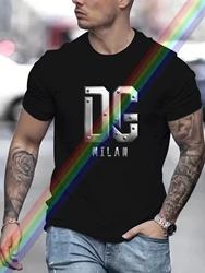 Machinery D Letter Print Summer High Quality Luxury T-shirt Men Women Short Sleeve Casual Fashion Tees Oversized Streetwear