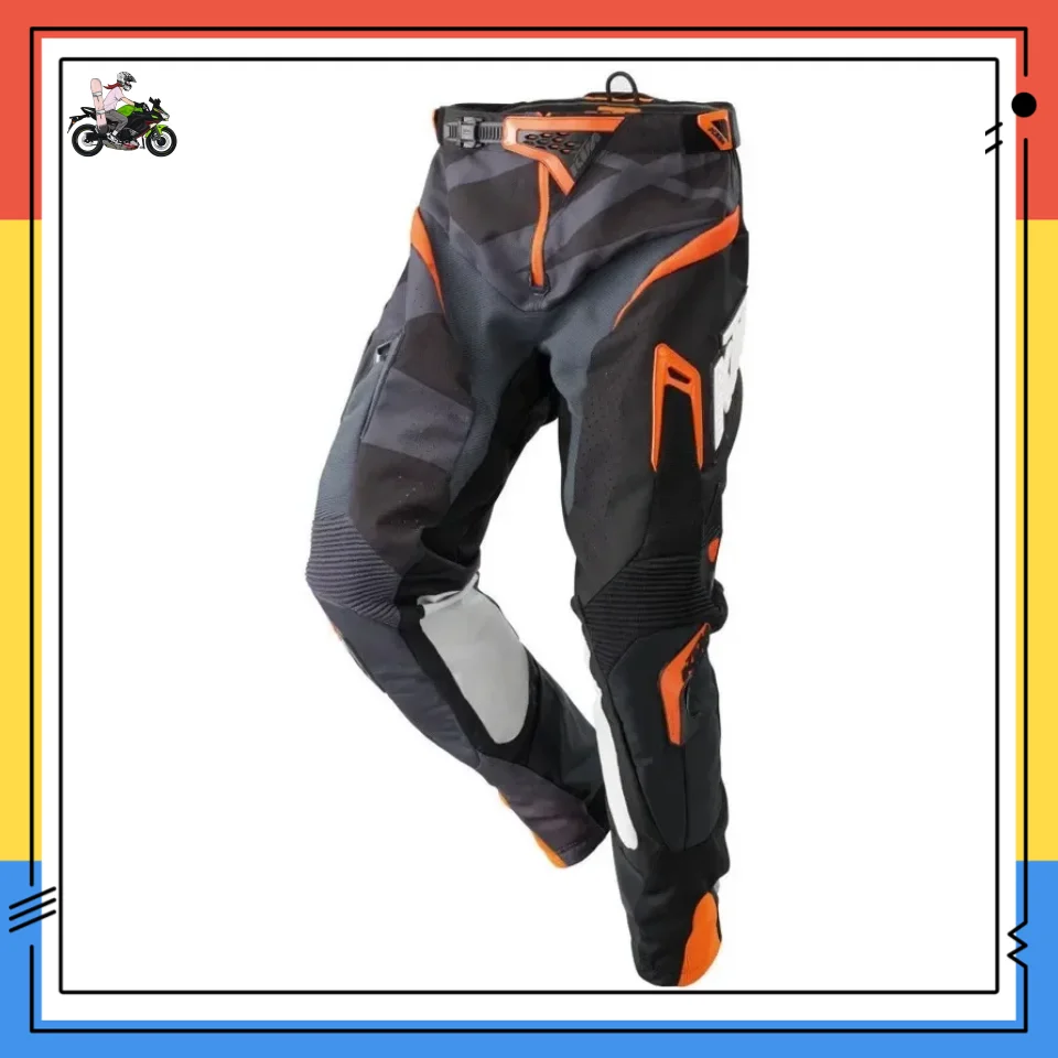 

Mountain Motocross Racing Oxford Wear Resistant Pants Dirt Forest Downhill Sports Pants Riding Anti-fall Rally Suit Pants KTM