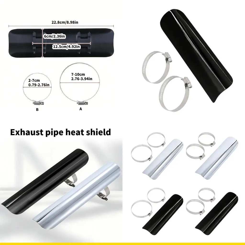 SZCH Safety Cover For Motorcycle Muffler Blocks Extreme Temperature
