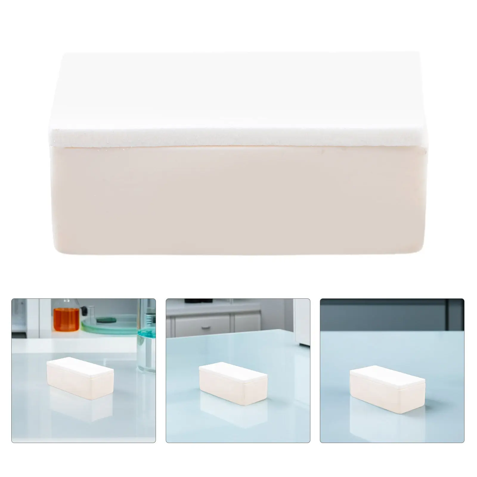 Corundum Crucible Aluminum Oxide Boat High Temperature Stability Semi Circular Rectangular Lab Furnace Melting Metal Casting