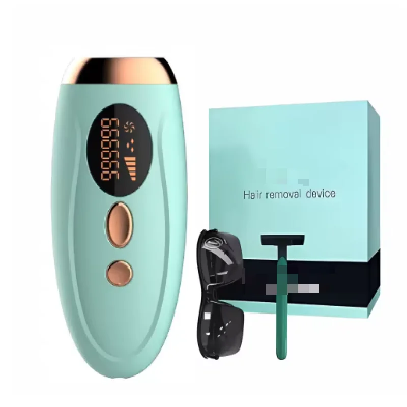 Hair Removal Device 999999 Flashes Painless Laser Epilator for Face, Bikini, and Body - Permanent Hair Reduction