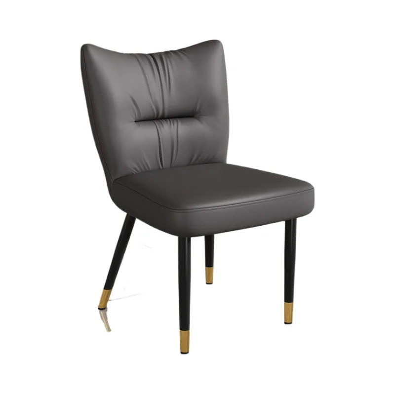 Dining chair Modern high-end back chair Household dining chair Light luxury High-end minimalist and comfortable