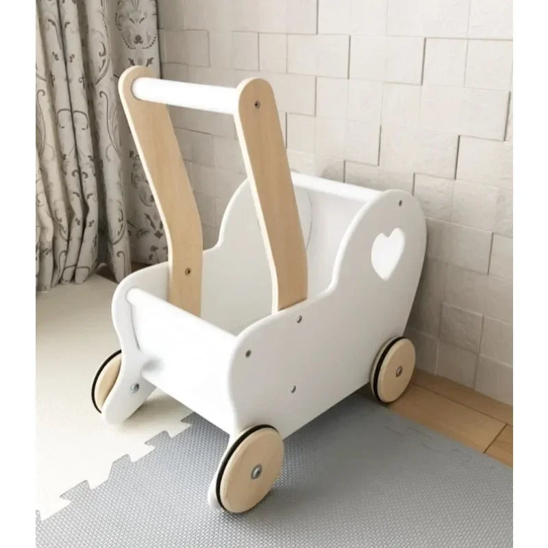 New love wooden stroller, stroller play house toy 18 months +