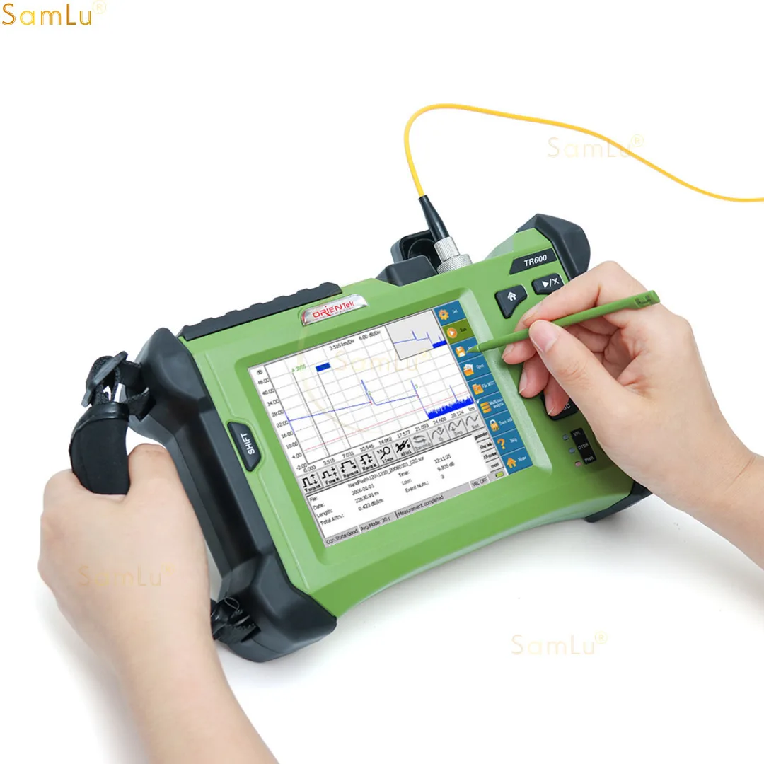 FTTH  OTDR De Fibra Optica TR600 OTDR Fiber Optic FC SC LC Conector Optical Time Domain Reflectometer OTDR