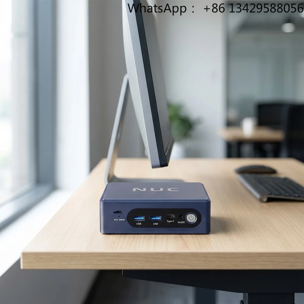 Ultra Mini SFF Gaming Desktop PC 32GB DDR5 WiFi 6 BT 5.2 USB4 HDMI AU US EU JP UK Plug for Daily Office Media Streaming
