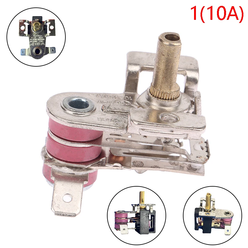 (Ce14)1pc 10A/16A Temperature Controller Electric Oven Thermostat Hole Oven Repair Parts Thermostat Temperature Switch