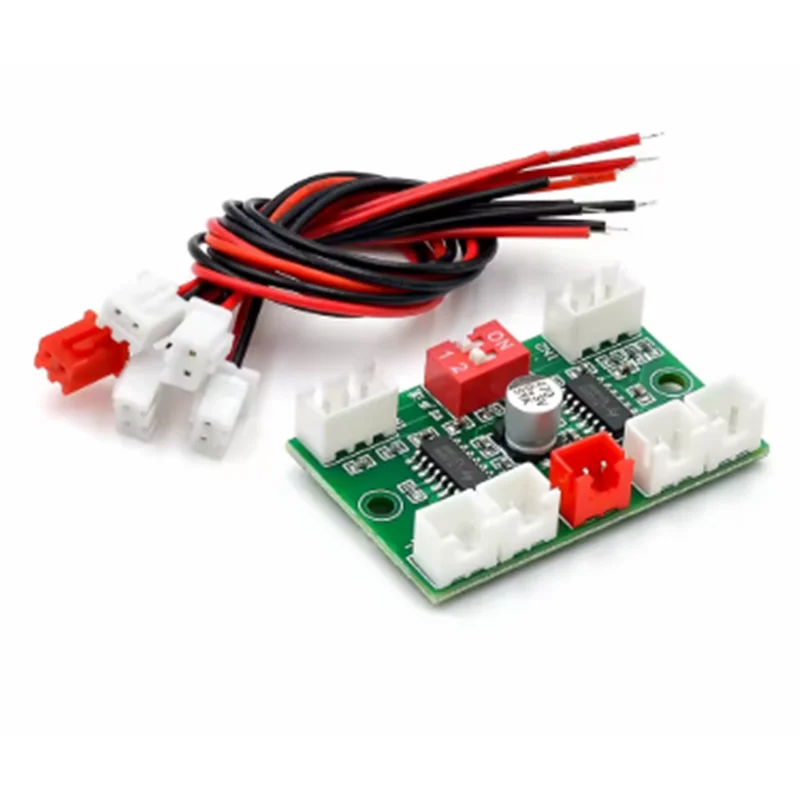 XH-A156 PAM8403 Digital Audio Amplifier Board DC 5V 3W*4 4 Channel AMP with Cable For Laptop Desk Speaker