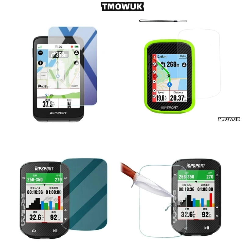 

High - Quality 9H HD Tempered Glass Screen Protector Cover Film For IGPSPORT BSC300 300T BSC200S IGS800 BSC200