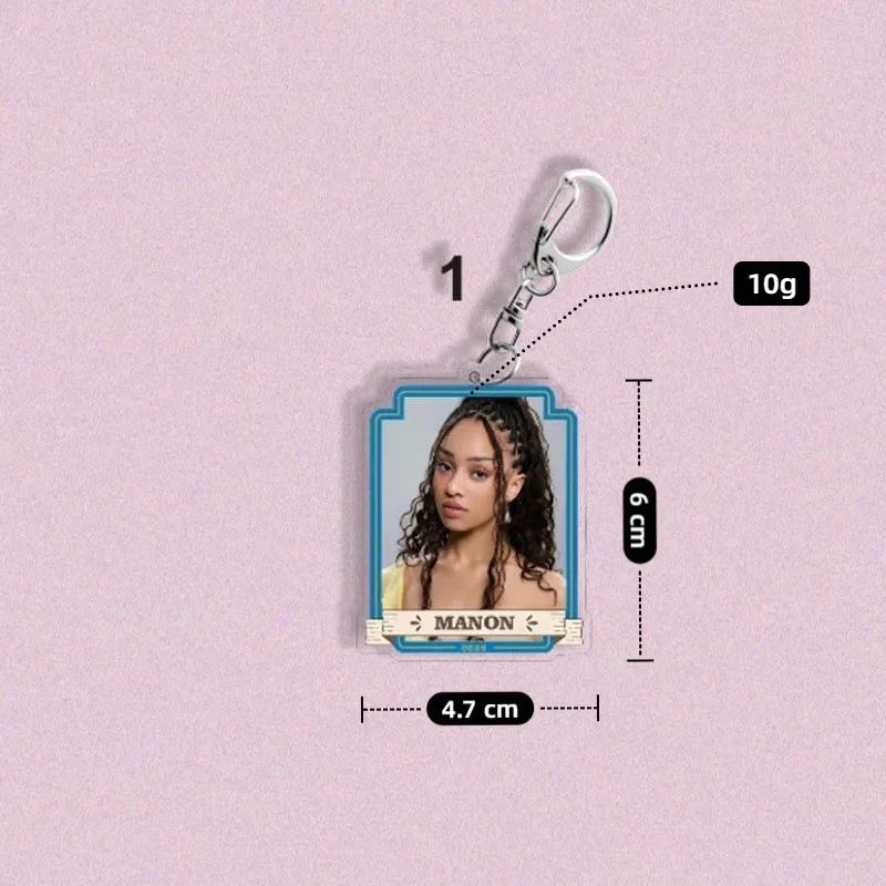 KATSEYE المفاتيح مانون دانييلا صوفيا فتاة مجموعة سيارة حلقة رئيسية حقائب النساء قلادة الديكور الفتيات اللعب الكلاسيكية هدية المبيعات الساخنة