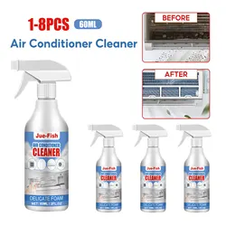 Foam Coil Cleaner Radiators Fan Cleaning Condenser Deodorizer Air Filters Strong Decontamination Air Conditioner Cleaning Spray