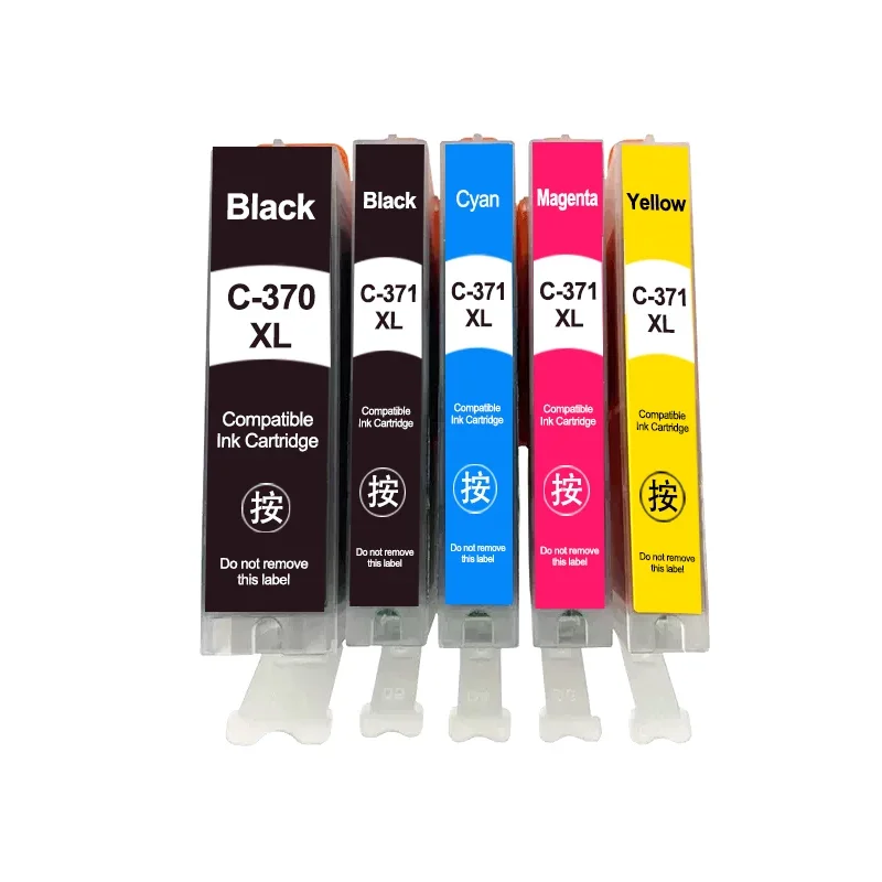 BCI-370 BCI-371 خرطوشة حبر متوافقة لطابعة كانون BCI370 371 PIXUS MG5730 MG6930 MG7730F MG7730