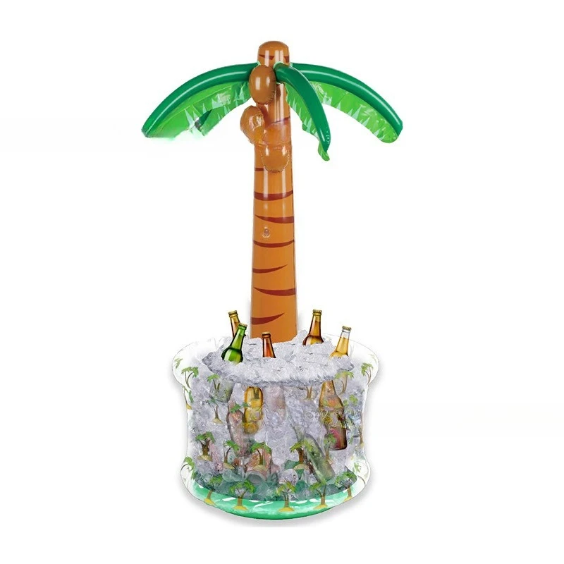 Inflatable Coconut Ice Bucket Water Toy Outdoor Party Drink Storage Bucket