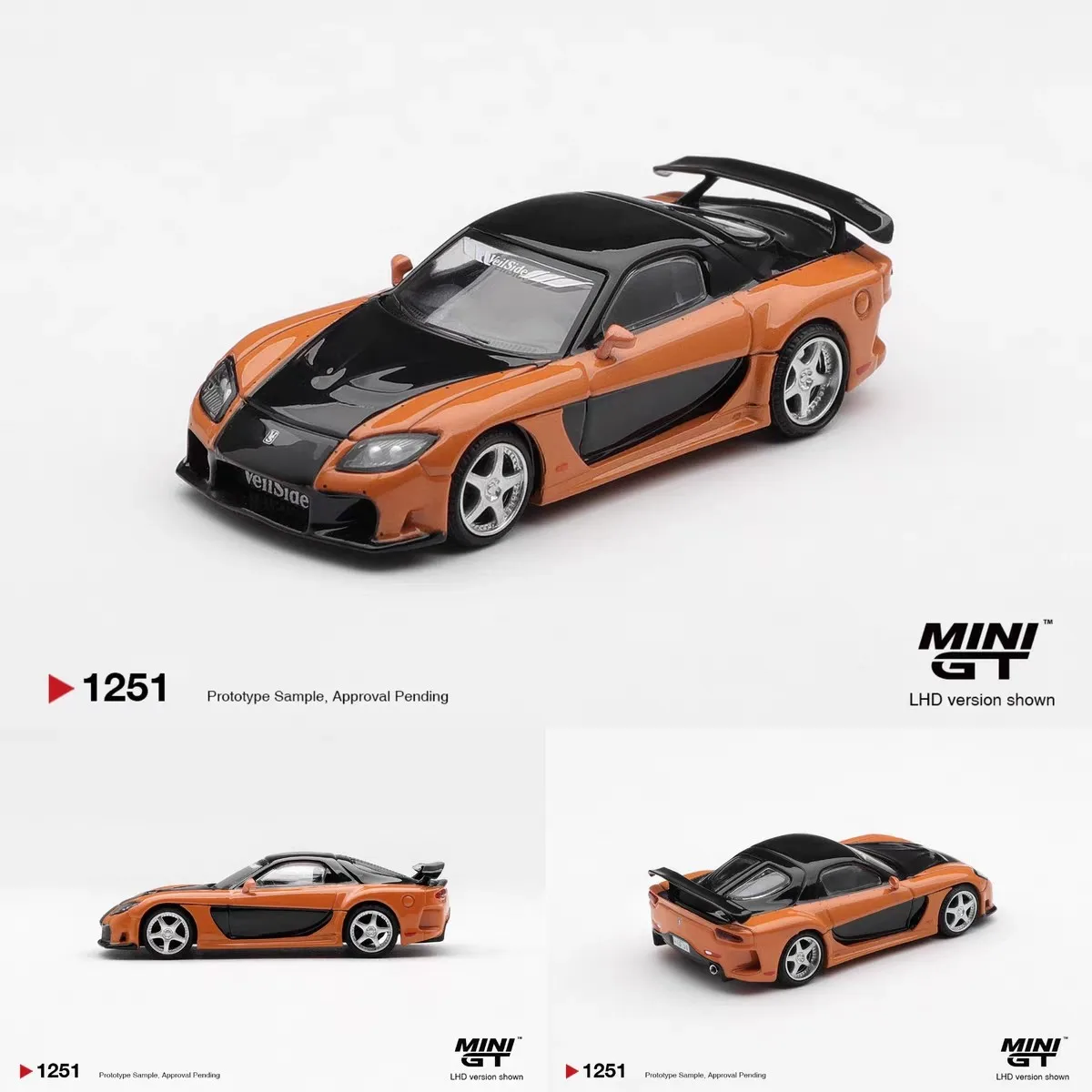 Mini Gt Diecast Car Model Toy 1:64 Scale Alloy Toyota Supra Bomex