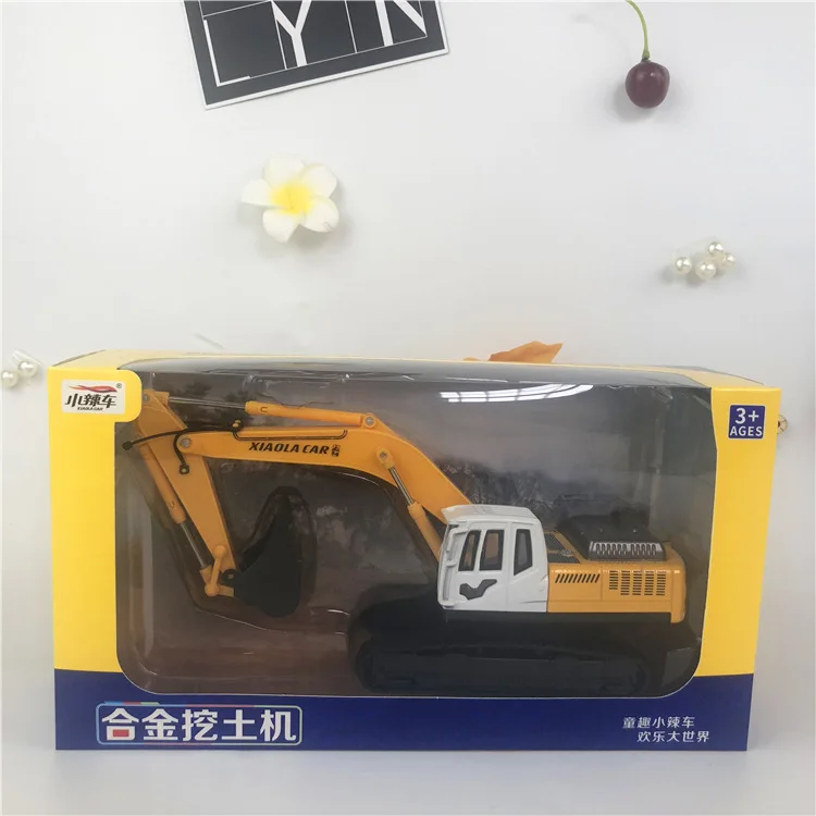 1/50 Slip Alloy Metal Excavator Model Children Gift Toy