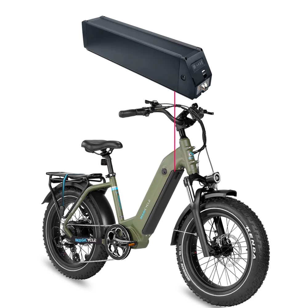 Intube Backup Lithium Battery Pack, 52V 20Ah, 1040Wh 1040Wh, for Magicycle Deer Ocelot Pro, Step-Thru Fat Tire Electric Bike