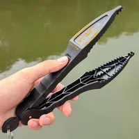 ★▲Fishing Grabber Floating Fish Gripper Catcher Scale Hook Clamp Mouth Pliers Lip Grip Tool Hook Extractor For Fishman 4