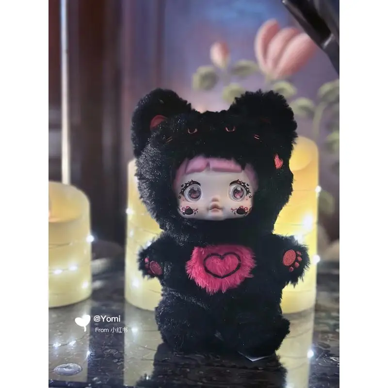 الأصلي nommi لطيف غير توقف صندوق أعمى تمثال غامض لطيف العصرية الزخرفية العنصر دمية دمية نموذج عيد ميلاد مهرجان فتاة هدية