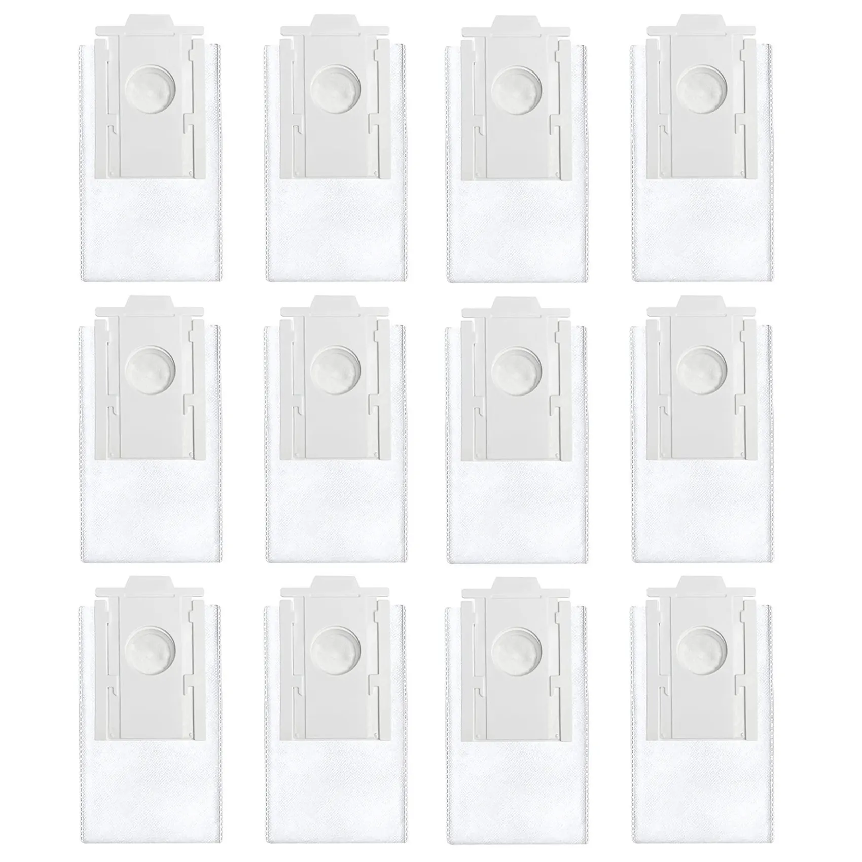 12Pcs Dust Bags Replacement for Samsung VCA-RDB95 Jet Bot+ Jet Bot AI+ Robot Vacuum Clean Station Accessories Parts