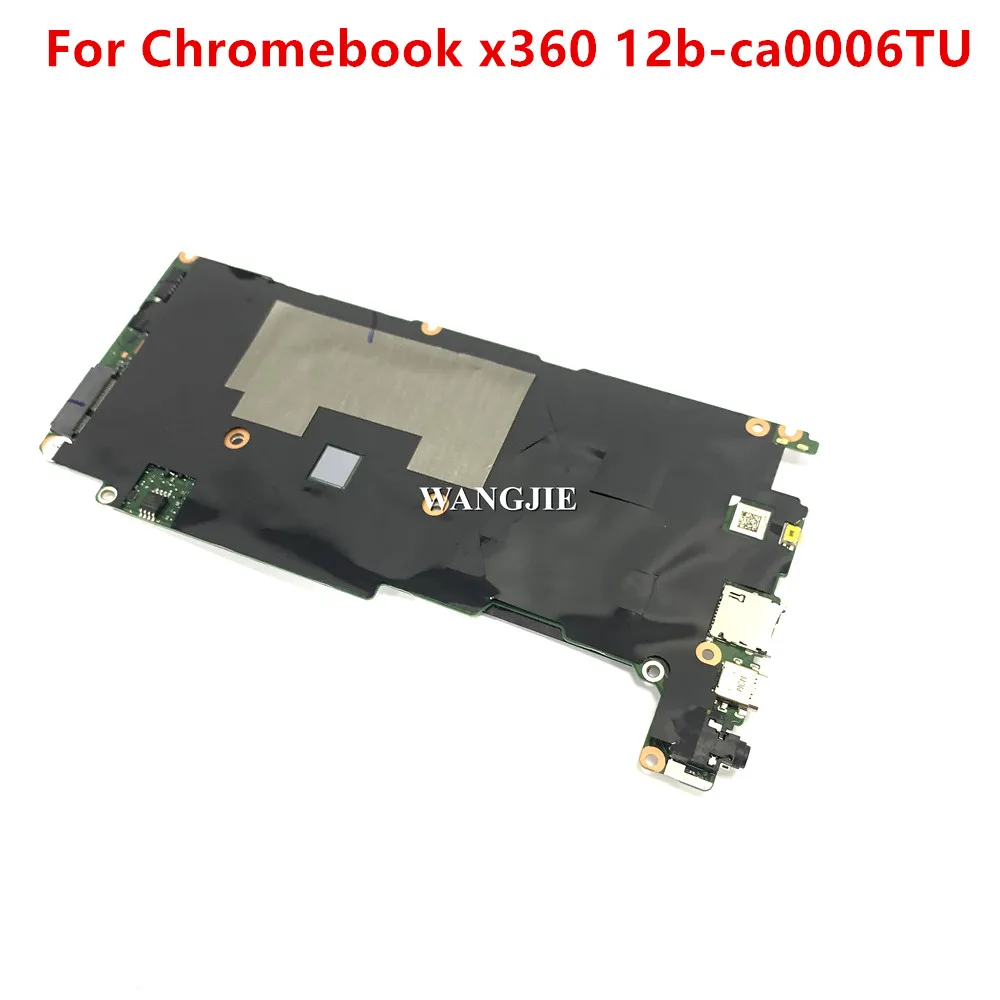 

Материнская плата для ноутбука HP Chromebook x360 12b-ca0006TU0 12b-ca L70809-001 UMA Cel N4000 4GB 64GeMMC fBL, 100% рабочая