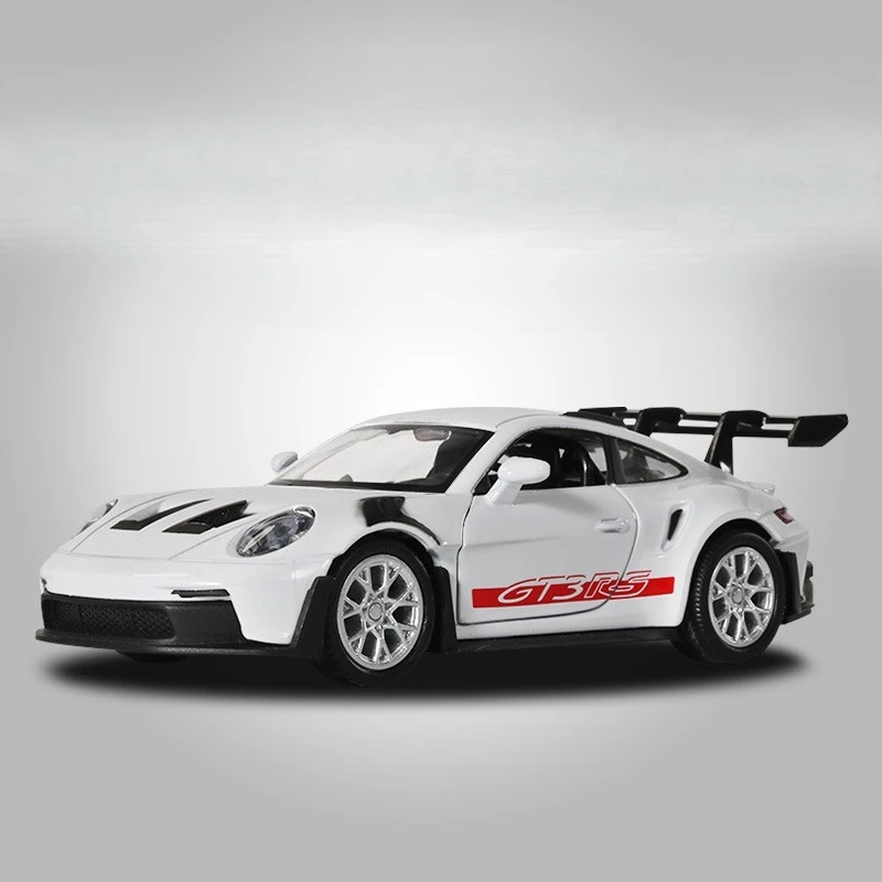

1:36 911 GT3 RS Bronco REVUELTO Racing Sports Car Alloy Model Diecast Toy Fast Furious Collect Pull Back Childrens Birthday