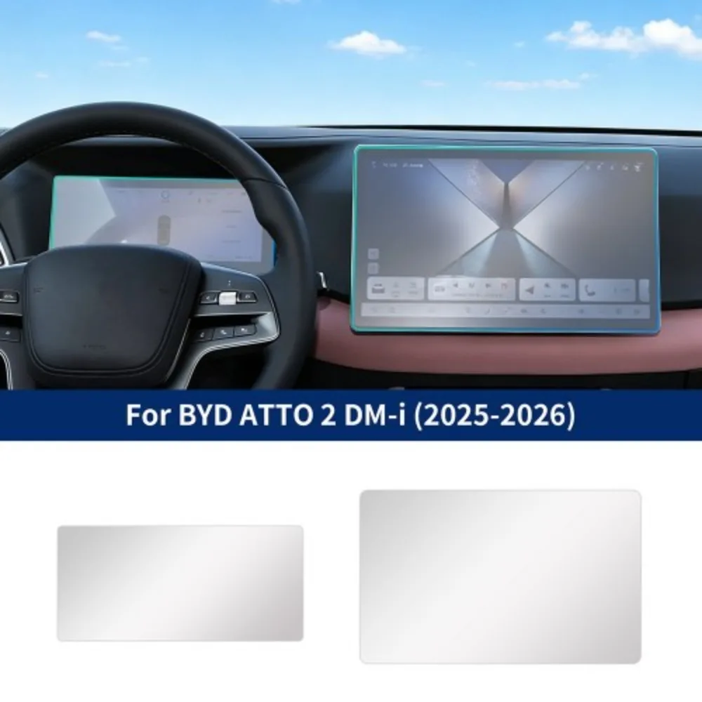 Film protecteur TPU anti-rayures pour l'intérieur de voiture BYD Atto 2 2025-2026 – Autocollants transparents anti-déchirure pour protection automobile