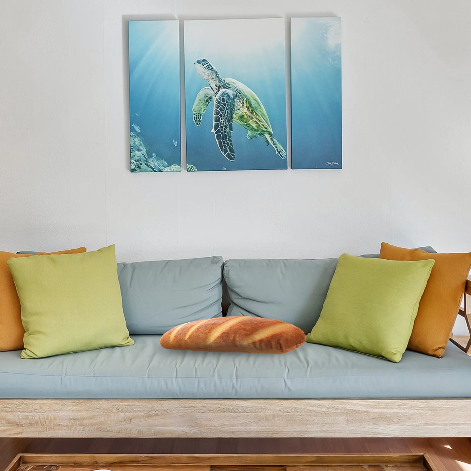 

Подушка с имитацией хлеба, французский дизайн, моющийся чехол на молнии, мягкий, приятный для домашнего декора, поясничная подушка, чучело животного