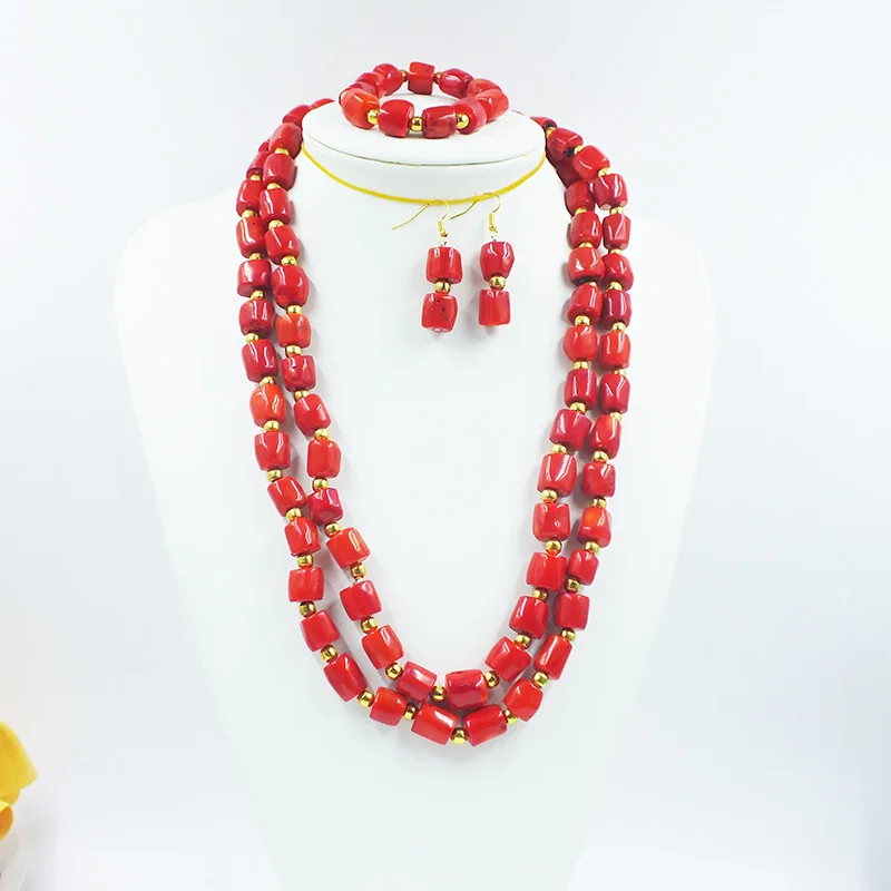 

12 мм модное свадебное ожерелье из бисера для мужчин, комплект украшений с металлическими бусинами, ювелирные изделия 50 дюймов