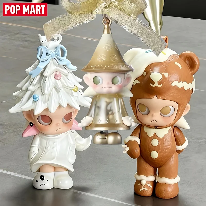 

Новая зимняя коллекция Popmart Zsiga для получения подарков, глухая коробка ручной работы, настольный рождественский изысканный подарок, игрушки для друзей