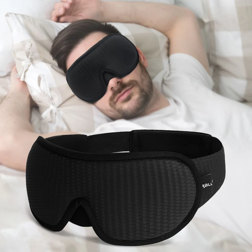 3D Sleeping Mask Block Out Light Sleep Mask For Eyes Soft Sl