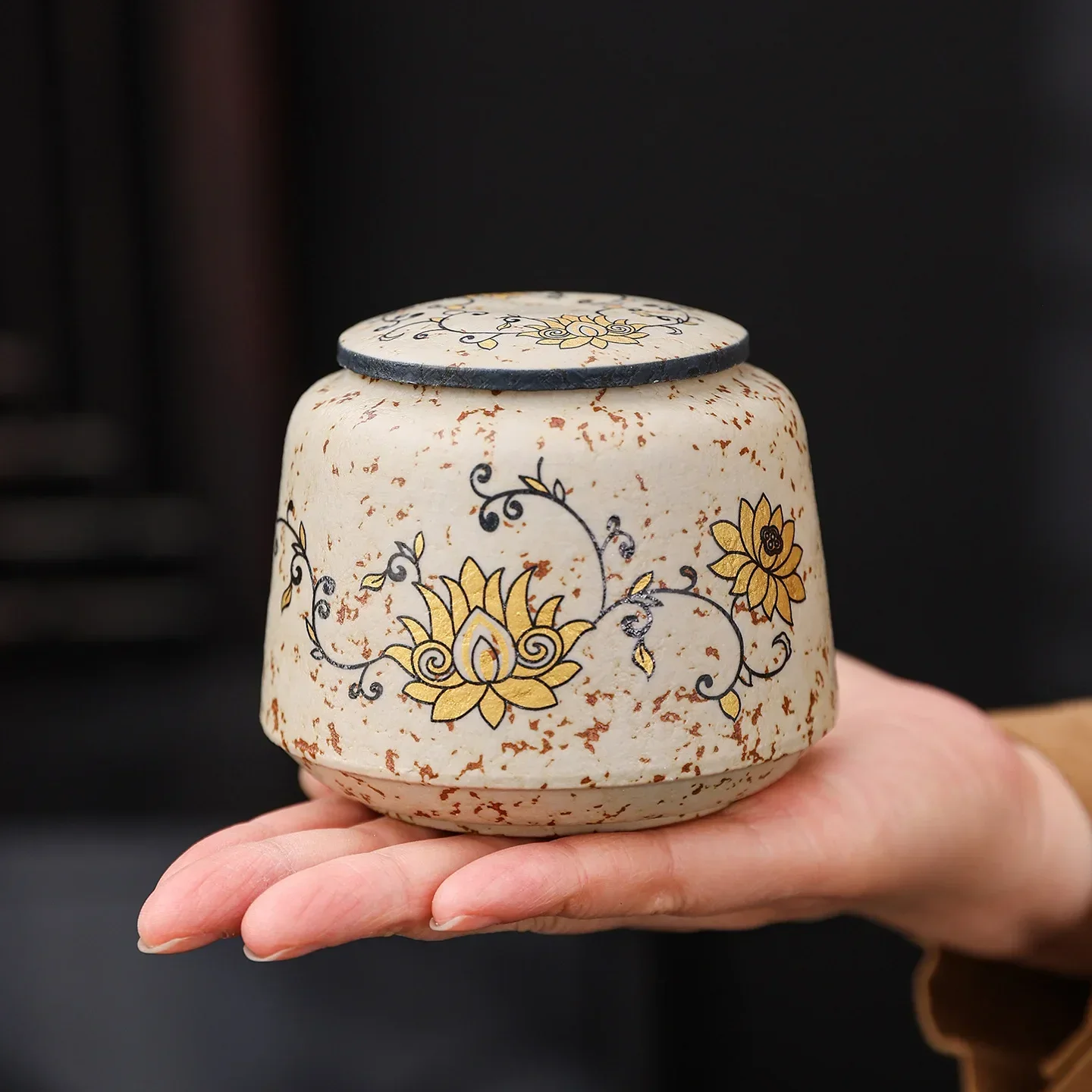 y9.3-Gift box ceramic tea set exquisite high-end cover business gift home