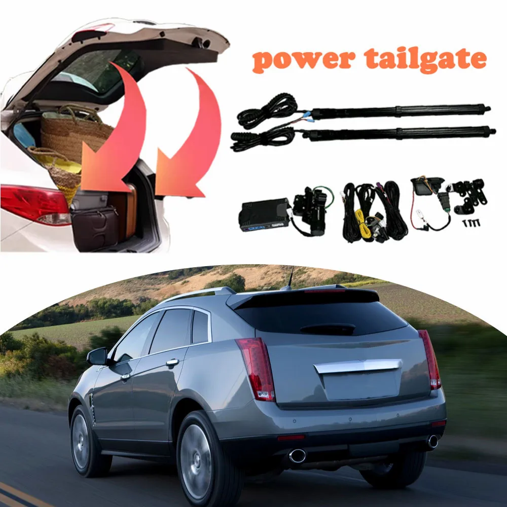 Retrofit Power Tailgate System Fits for Cadillac SRX 2010-2016 Power Eletric Tailgate Support Remote kick sensor
