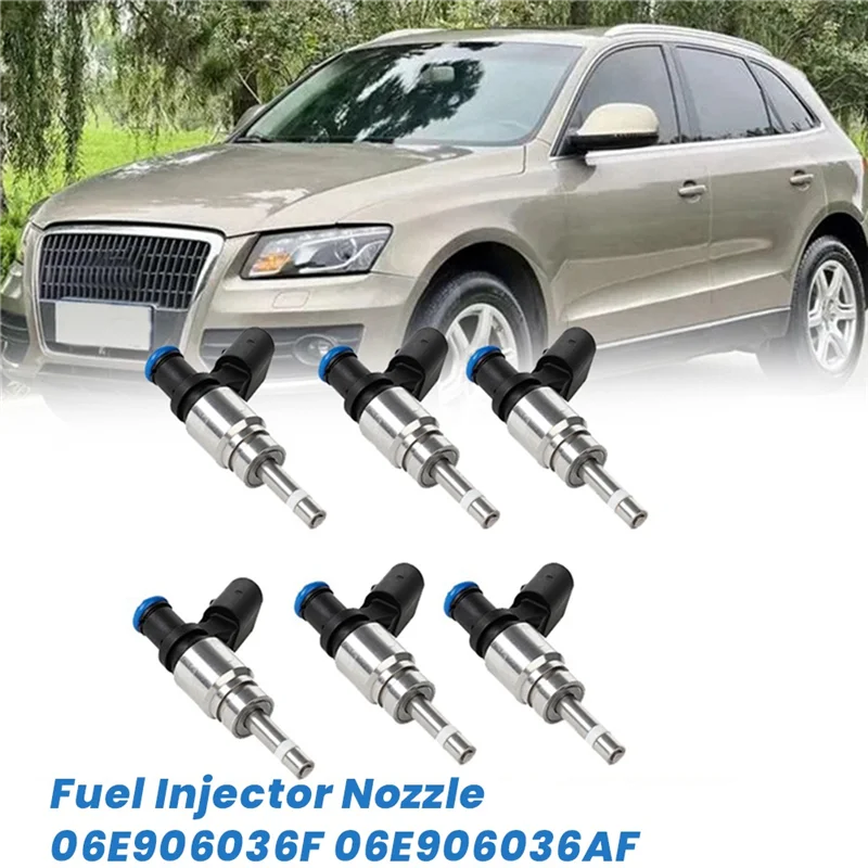 

Stable-6Pcs Car Fuel Injector Nozzle 06E906036F 06E906036AF For Q5 A4 A5 A6 C6 A5 B8 Quattro 079906036C 06H906036E
