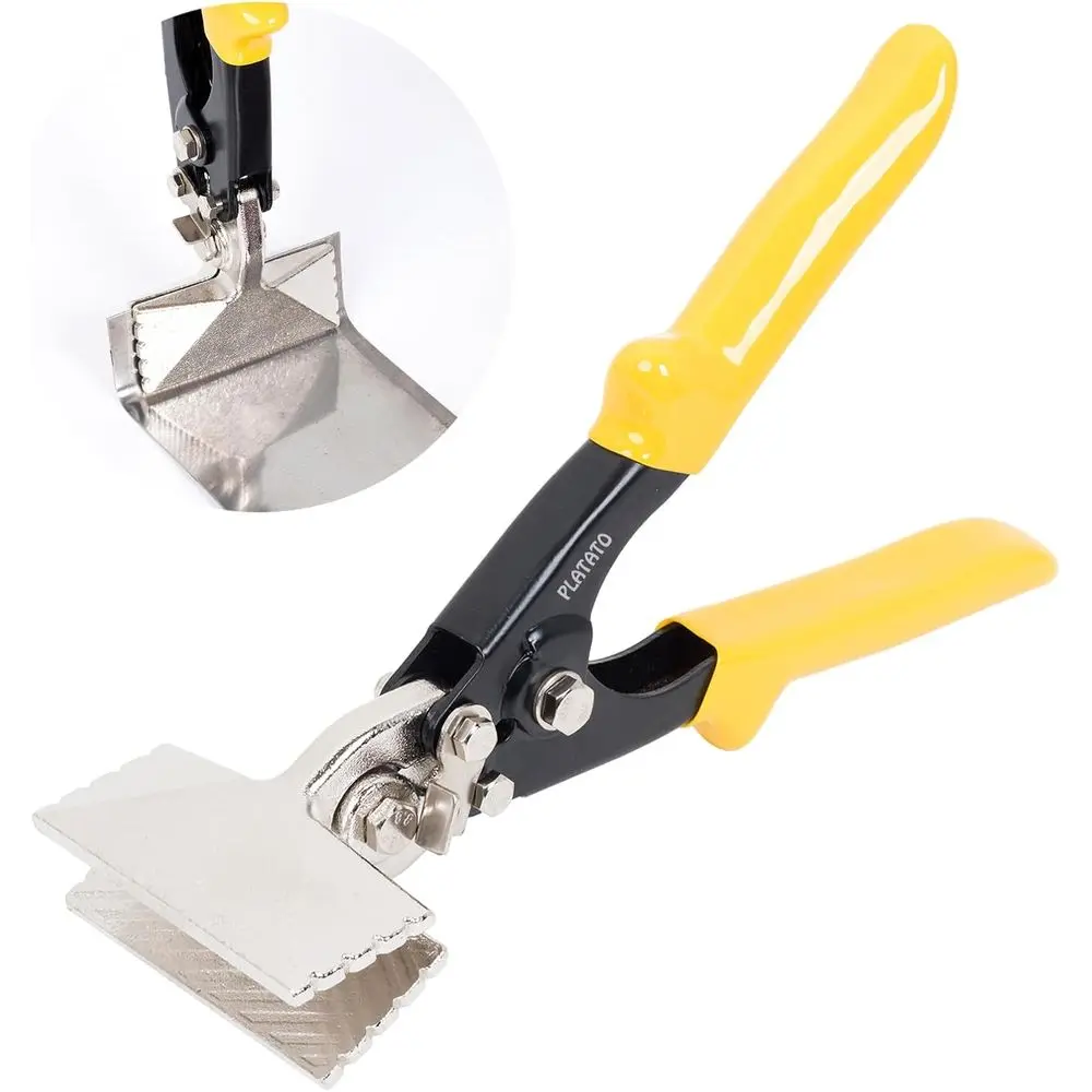 

3-Inch Hand Seamer for Bending, Seaming, and Straightening 18-30 Gauge Metal - Ideal for HVAC, Ducts, and DIY Repairs