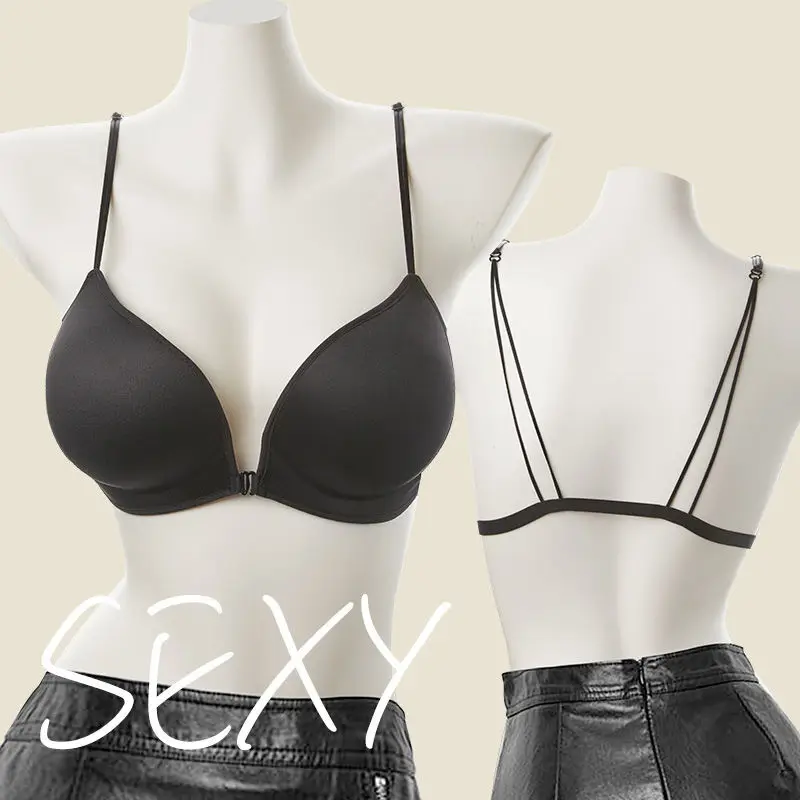 Super Thick 10cm Expandable Bra with Small Chest Gathered and Thickened to Show Off the Big ,Pure Desire, sexy underwear woman