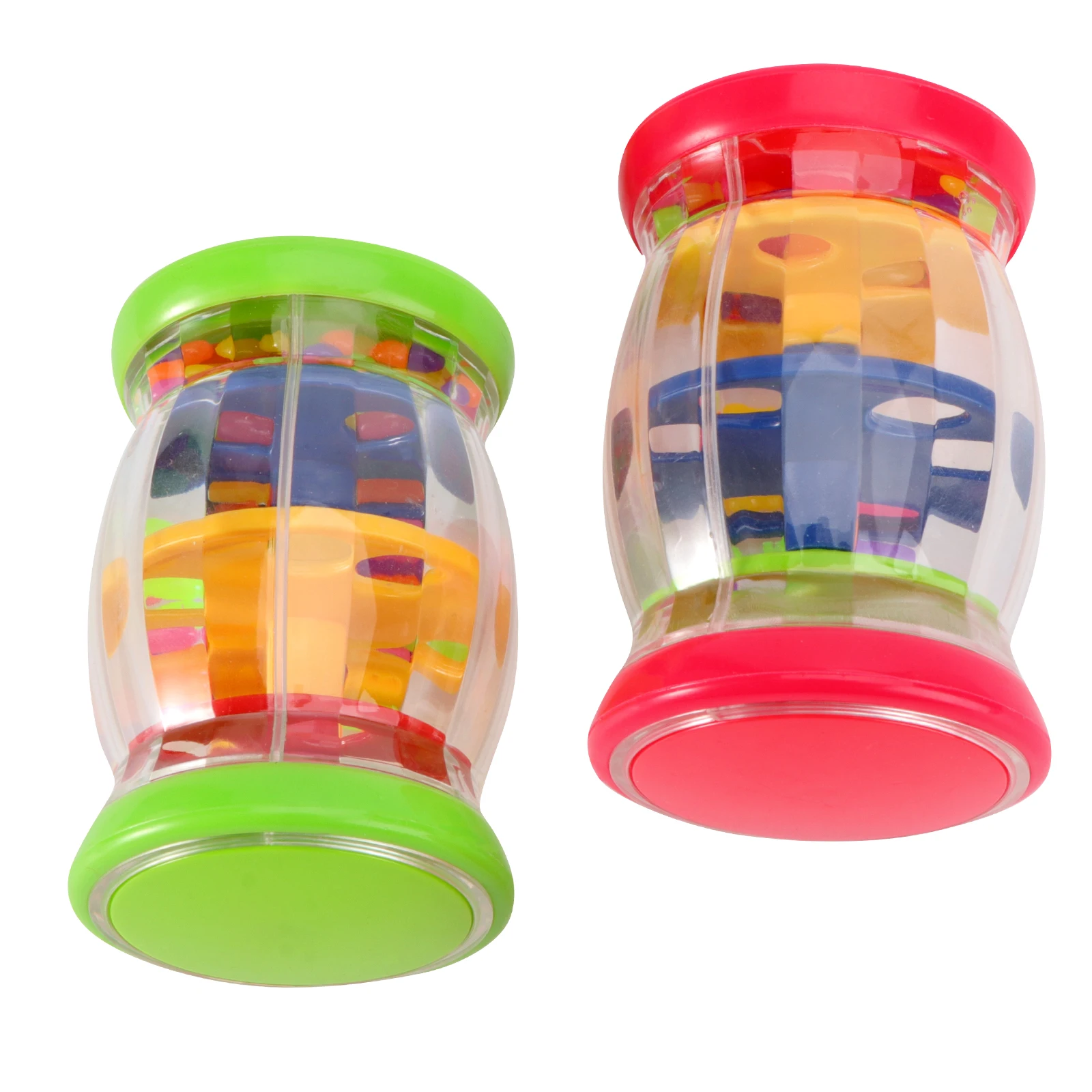 2pcs Rattles Musical Toys Plastic Baby Instruments Shaking Sounder Gifts Toddler Educational Playthings