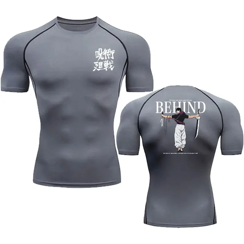 

Anime 3d Printing Plus-size Men's T-shirt Tight Compression Breathable Football Fitness Sports Quick Dry Riding Outdoor Boxing