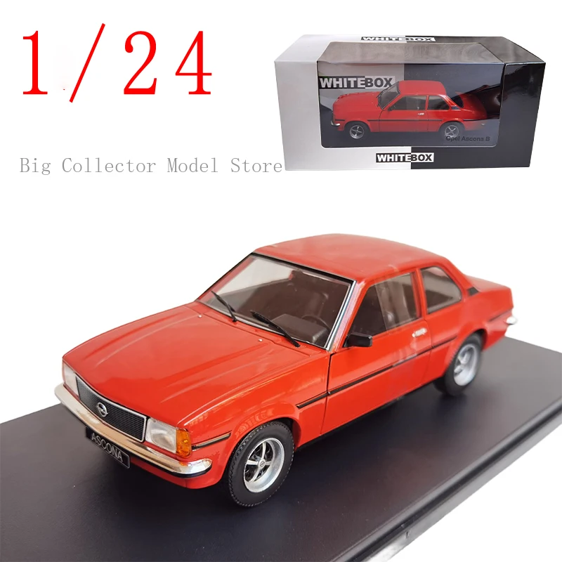 

WHITEBOX Diecast 1/24 Scale OPEL Alloy Car Model OPEL ASCONA B Play Vehicles Toys for Boys Original Box