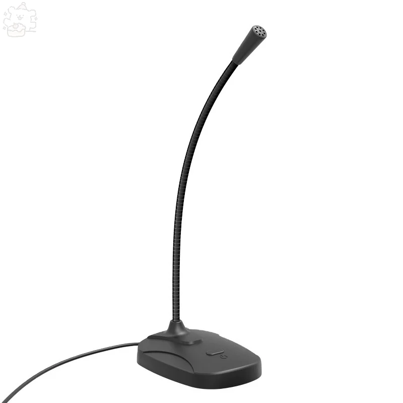 Mikrofon kabel komputer Mini USB 3.5mm, pengeras suara keras Notebook Laptop