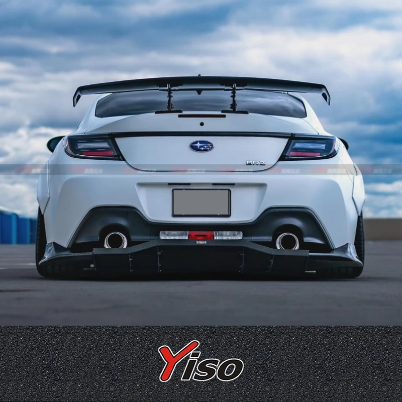 

Applicable to Toyota GR86 BRZ Subaru carbon fiber Modified encirclement rear lip VARIS rear spoiler base plate rear lip