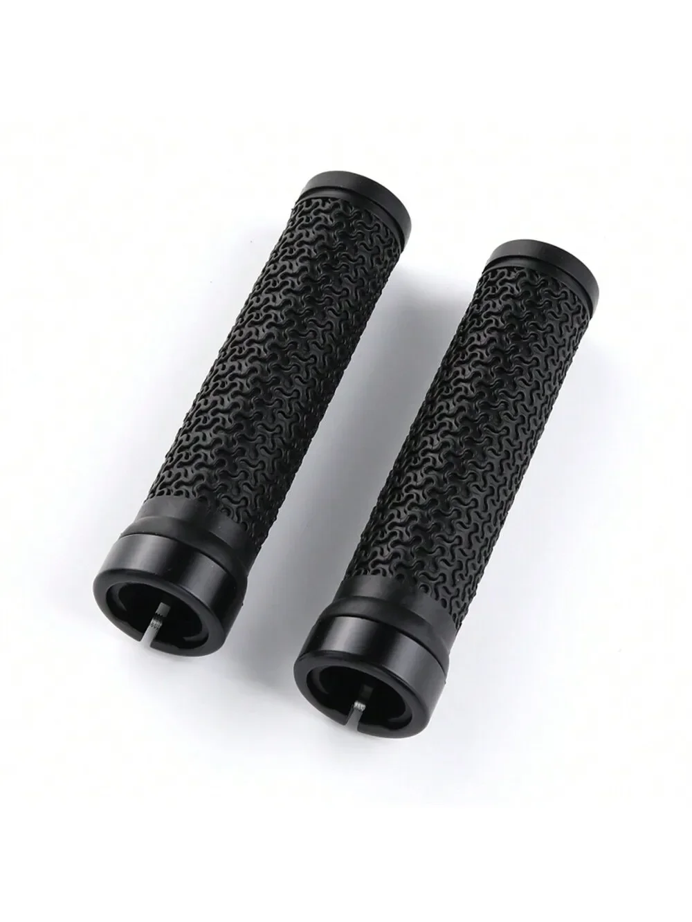 

Handle Grips MTB Mountain Bike Soft Single-sided Locking Handlebar Cover Plug Rubber Non-slip Cycling Grip Grips