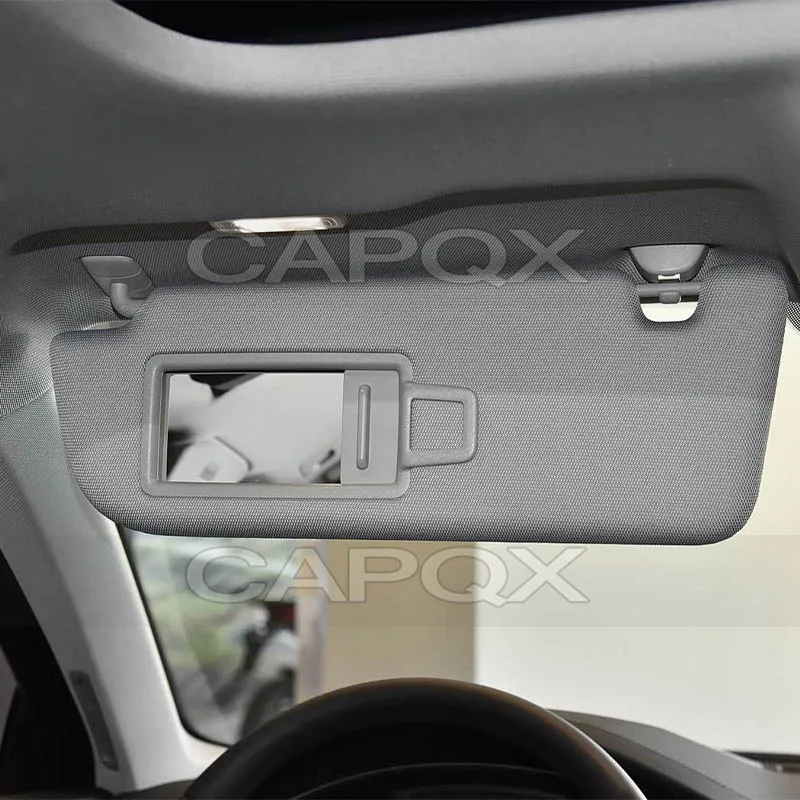 Black Or Grey Car Sun Visor For Audi A6 C8/A7 2019-2023 Side Shade Sunvisor With Mirror Sunshade Cover Shade Sun Visor 4K0857551