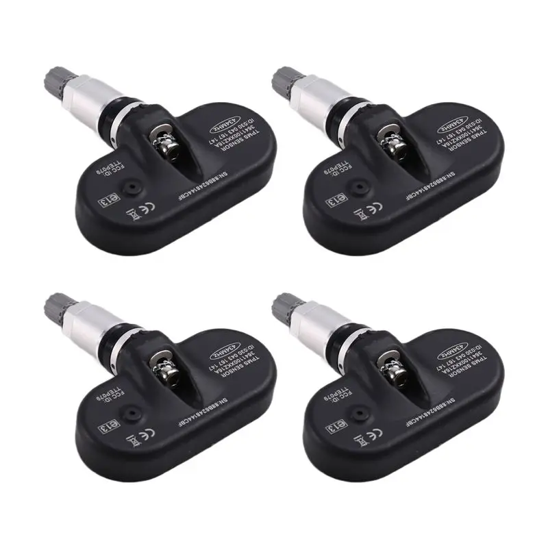 

A33K-4Pcs Car TPMS Sensor Tire Pressure Sensor Monitoring System 3641100XKZ16A For Great Wall C50 Haval H6 M6 2012-2018