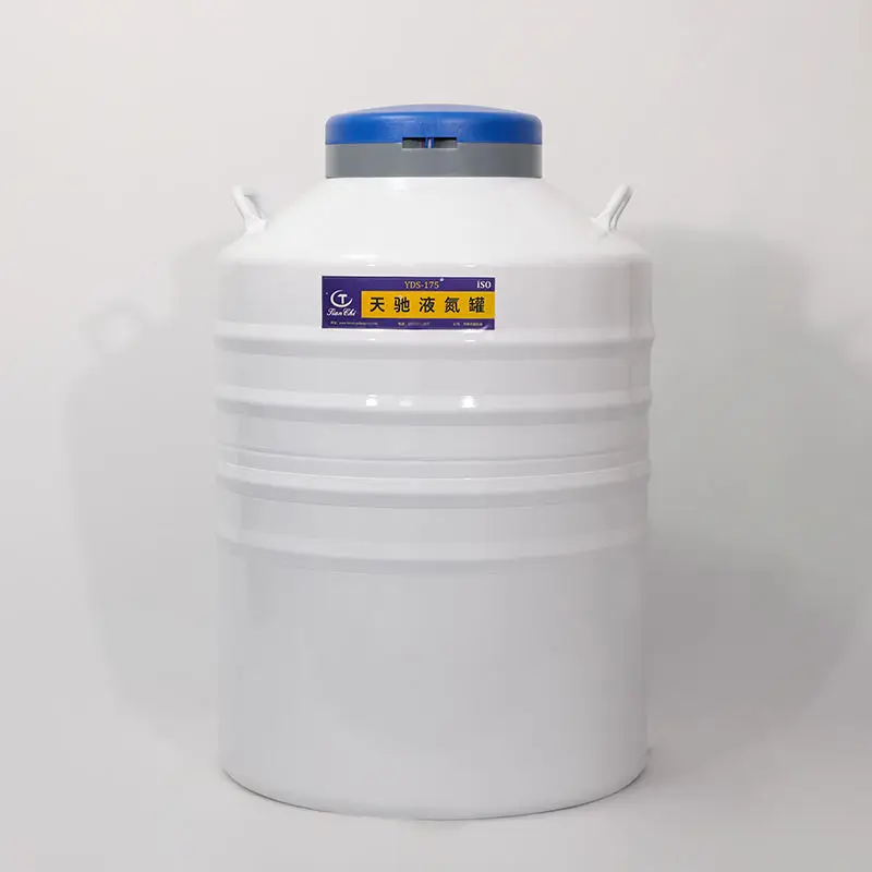 Laboratory Liquid Nitrogen Tank Dewar Tank Liquid Nitrogen Cryogenic Dewar Storage for Sample storage