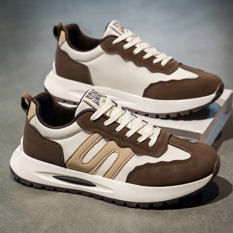 

New Men's Shoes Brand Male Sneakers Outdoor Comfortable Falt Walking Shoes 2025 Fashion Lightweight Trainers Student Footwear